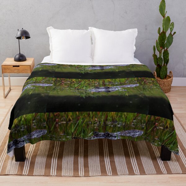 Item preview, Alligator floating in Grass  designed and sold by KbytesOfJax Outdoor and Nature.
