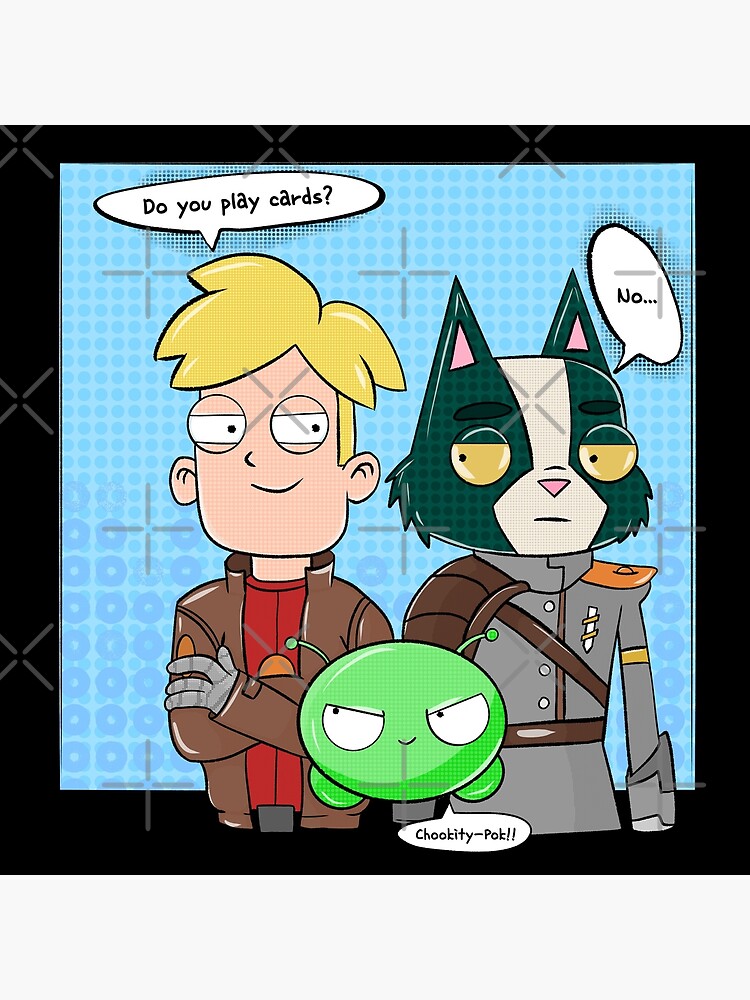 "Gary Mooncake Avocato - Final Space" Poster by Atieanna | Redbubble