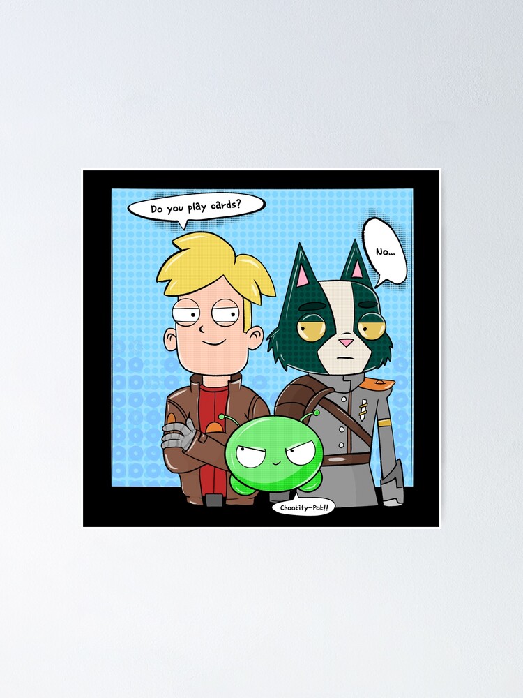 "Gary Mooncake Avocato - Final Space" Poster by Atieanna | Redbubble