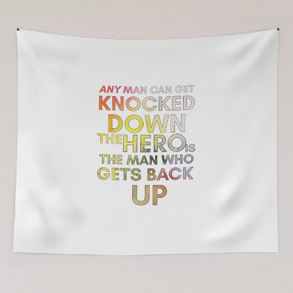 Item preview, Galavant-Inspired "Get Back Up" designed and sold by mulberrydragon.