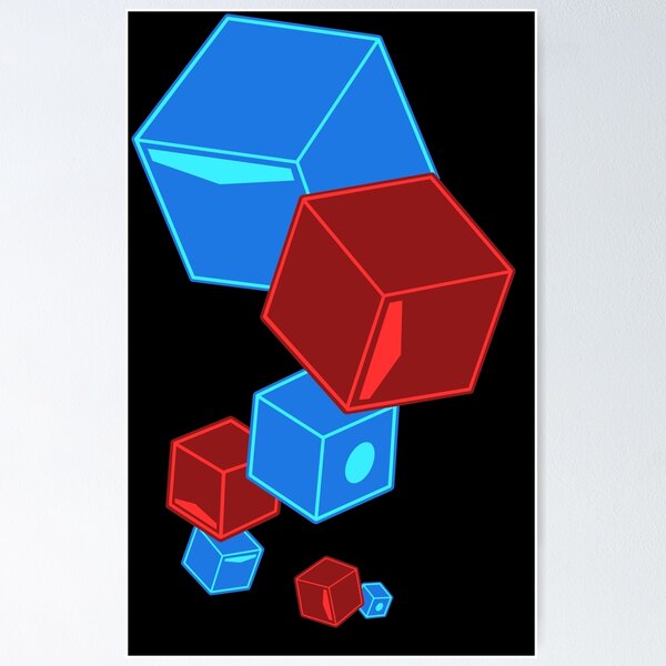 Item preview, Beat Saber - Floatin' Blocks - SOLID - Black v2 designed and sold by JessySketches.