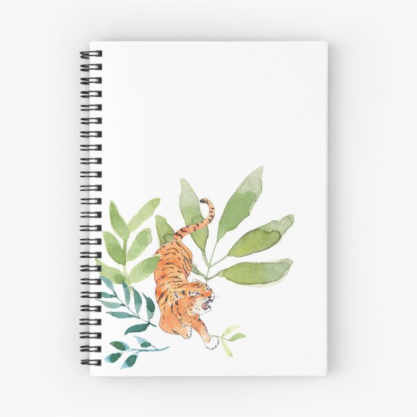 Item preview, Jungle tiger between leaves designed and sold by Laura Lencioni.