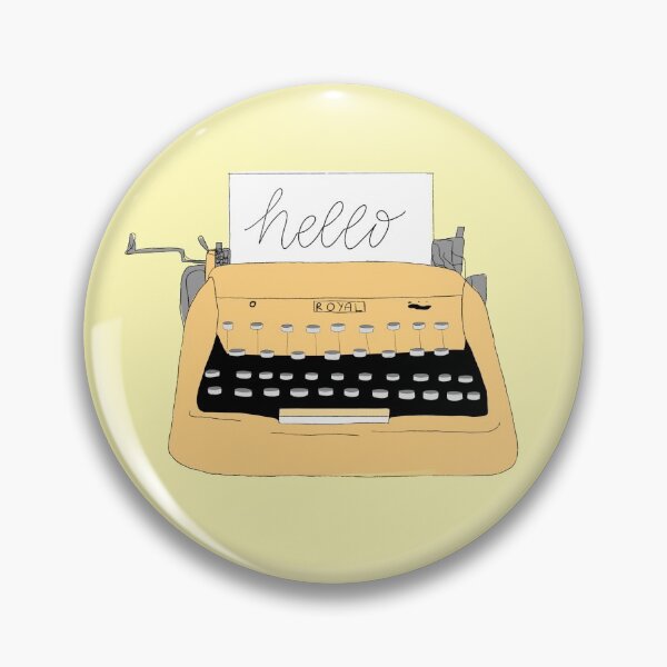 Item preview, Yellow Typewriter  designed and sold by Abbie :).