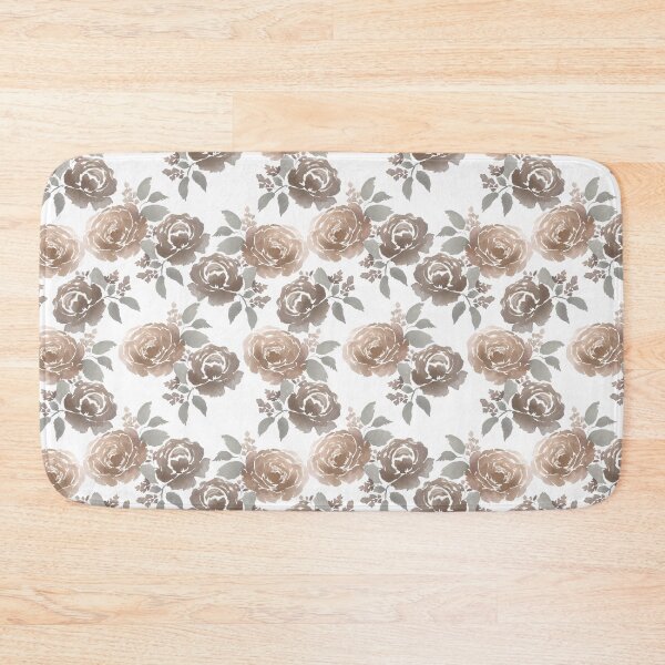 Item preview, Rustic Watercolor Roses Pattern - Gold Palette designed and sold by KristinaTrott.