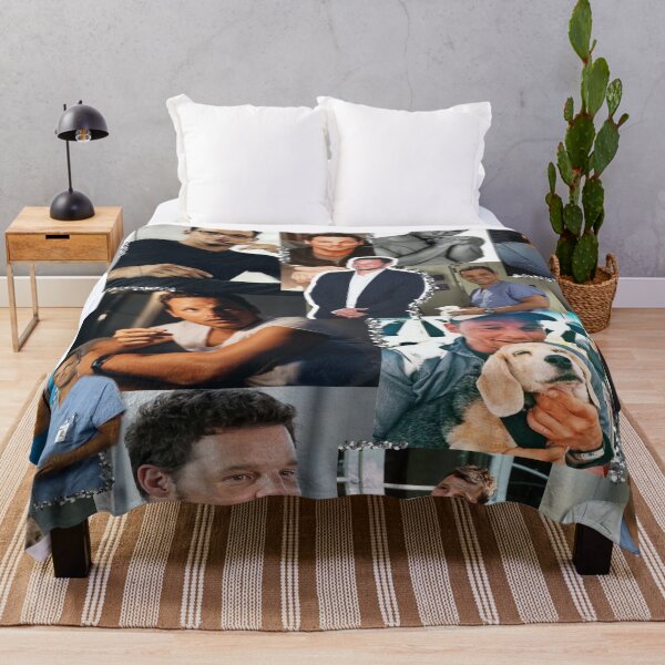 Alex Karev Collage Throw Blanket