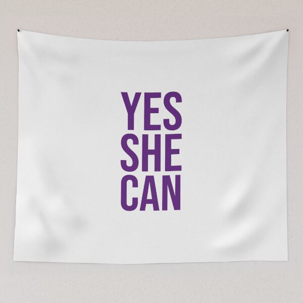 Item preview, YES SHE CAN designed and sold by Inspirationmotivation.