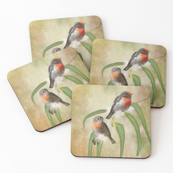 Item preview, Australian Scarlet Robin designed and sold by Trudi's Images.