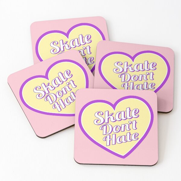 Item preview, Skate Don't Hate-Yellow Heart designed and sold by littleSamantics.