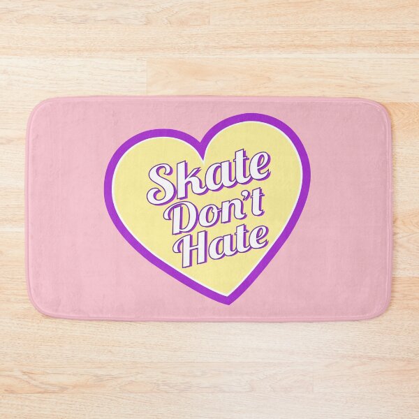 Item preview, Skate Don't Hate-Yellow Heart designed and sold by littleSamantics.
