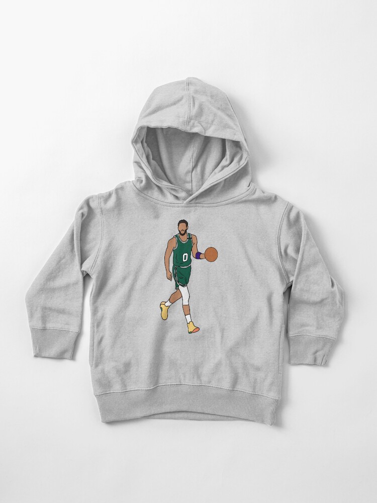 Jayson Tatum Dribbling Toddler Pullover Hoodie for Sale by RatTrapTees Redbubble