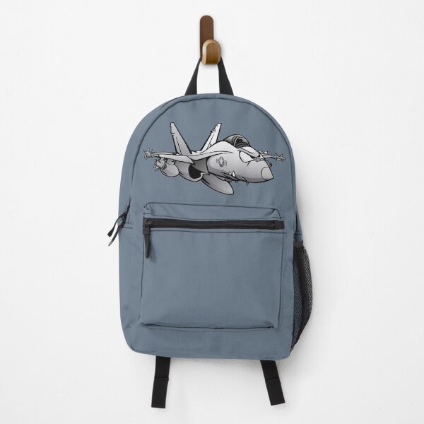 Item preview, F/A-18 Hornet Military Fighter Attack Jet Airplane Cartoon designed and sold by hobrath.