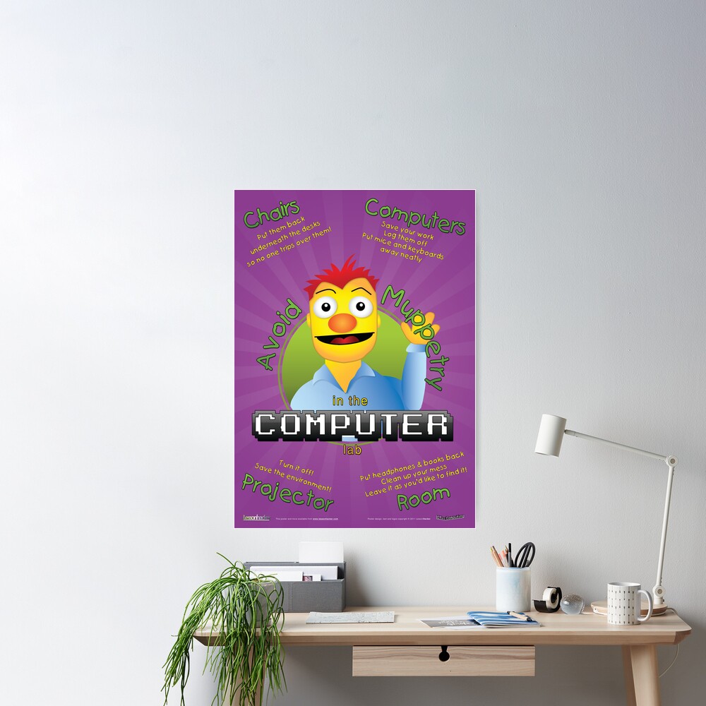 Avoid Muppetry in the Computer Lab Poster