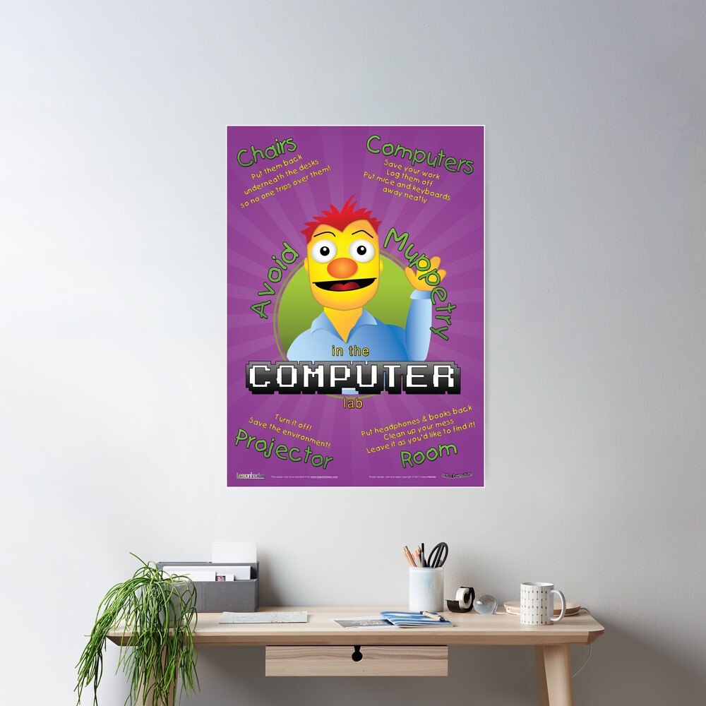 Avoid Muppetry in the Computer Lab Poster