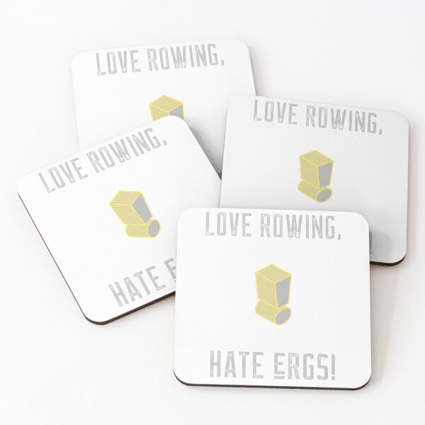 Item preview, Love Rowing, Hate Ergs! designed and sold by Rowing Meme Store.