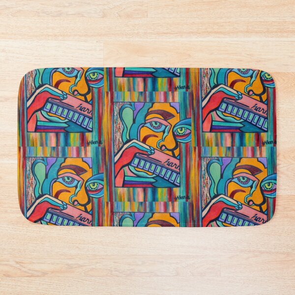 Item preview, Harmonica Player designed and sold by tinaallendesign.