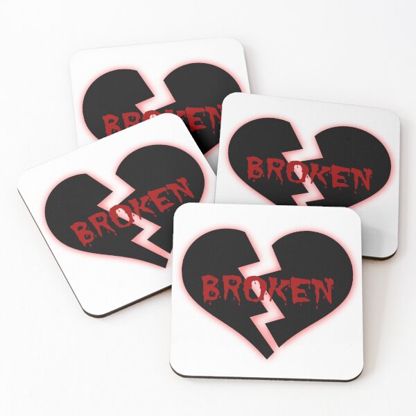 Item preview, Black Broken Heart designed and sold by pyxiegurl.