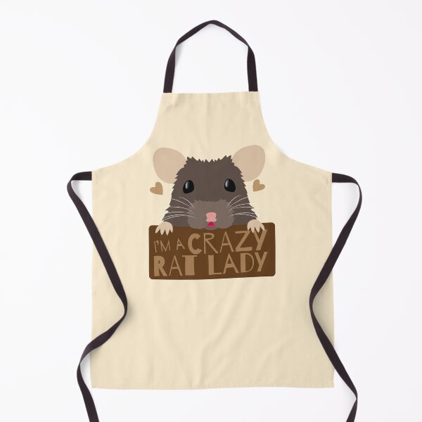 Item preview, I'm a crazy Rat Lady more subtle cute rats face designed and sold by jazzydevil.
