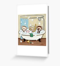 Rubadubdub Greeting Card