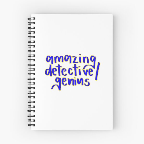 Item preview, detective/genius designed and sold by ellalucy.
