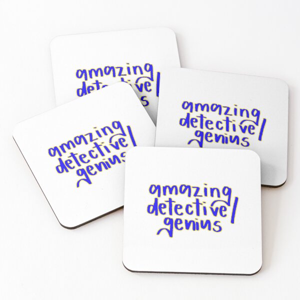 Item preview, detective/genius designed and sold by ellalucy.