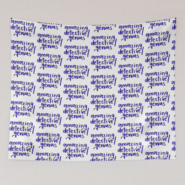 Item preview, detective/genius designed and sold by ellalucy.