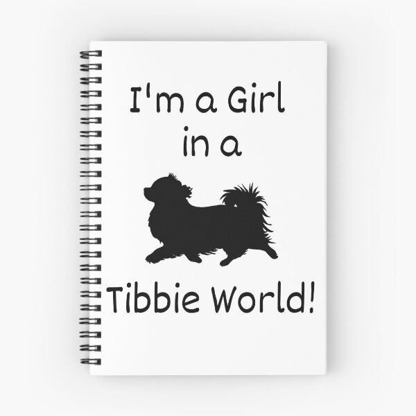 Item preview, Cute Funny Tibetan Spaniel (Tibbie) Design - Girl in a Tibbie World designed and sold by Monica C. Webster.