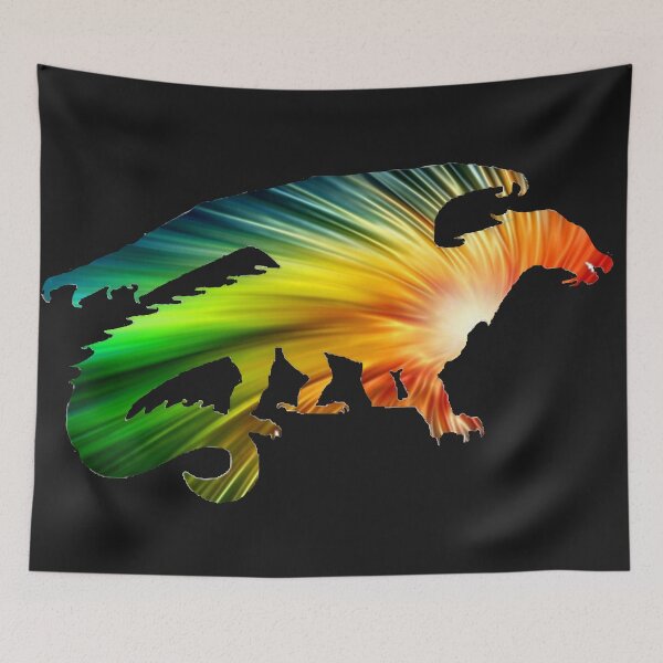 Item preview, starburst dragon designed and sold by THE AMERICAN TEEVANGELIST.