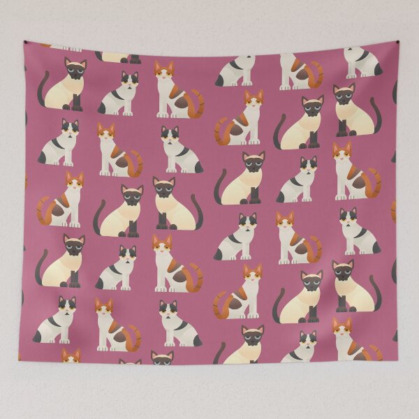 Item preview, Cute cats All I need is coffee and my cats typography designed and sold by TopplundDesigns.