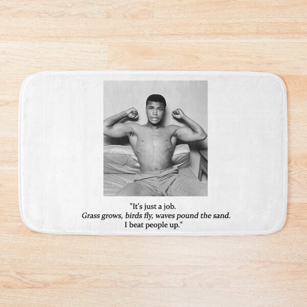 Item preview, Muhammad Ali quote designed and sold by Shores-Store.