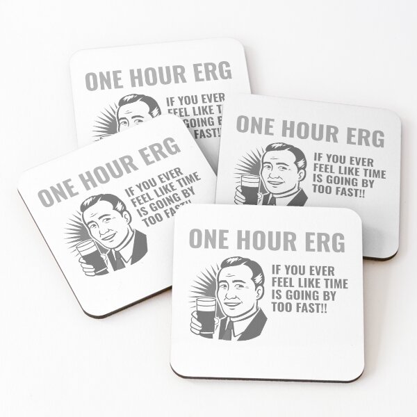 Item preview, One Hour Erg designed and sold by Rowing Meme Store.