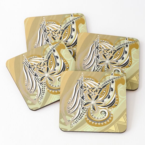 Item preview, Hawaiian - Samoan - Polynesian Tiare Tribal Designs designed and sold by sunnthreads.