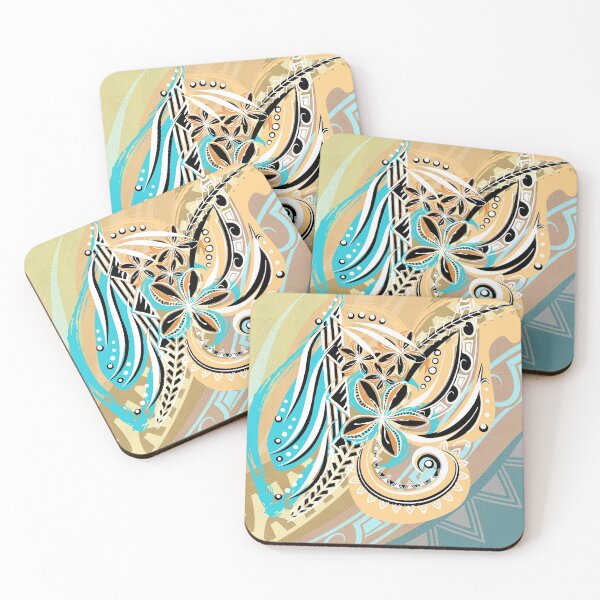 Item preview, Hawaiian - Samoan - Polynesian Tiare Tribal Designs designed and sold by sunnthreads.