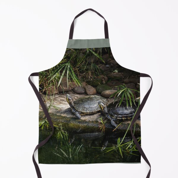 Item preview, Pair of Turtles Bask in the Sun designed and sold by KbytesOfJax Outdoor and Nature.