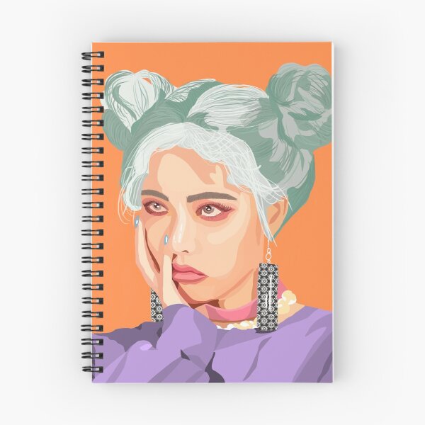 Aperçu de l'œuvre Art fille Moody créée et vendue par thegingerstudy.