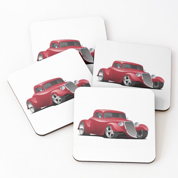 Item preview, Custom American Red Hot Rod Car designed and sold by hobrath.