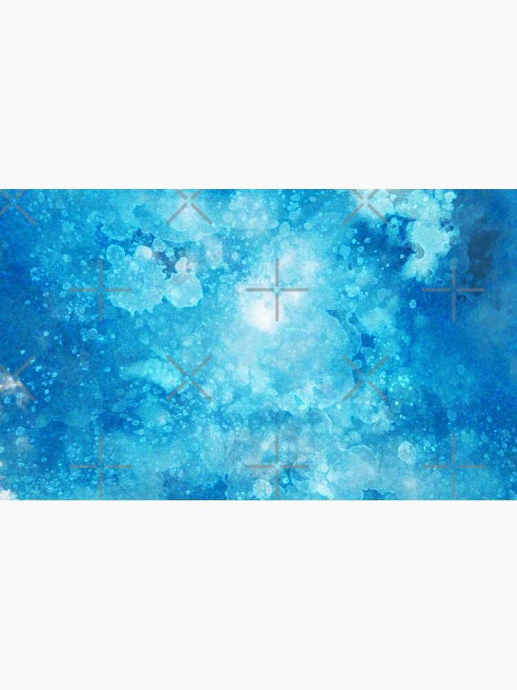 Blue watercolor spaltters by ebozzastudio