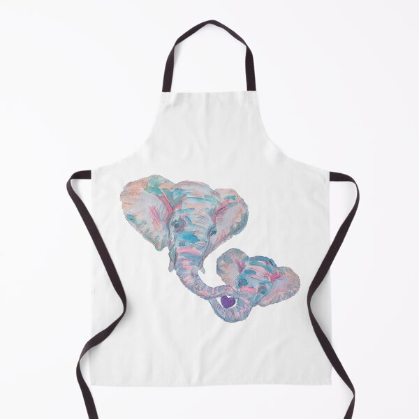 Item preview, Elephant Love (Cool Color) designed and sold by Vanessa Moon.