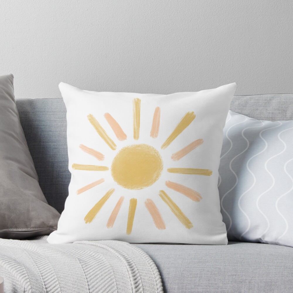 Item preview, Throw Pillow designed and sold by scribblewithsyd.