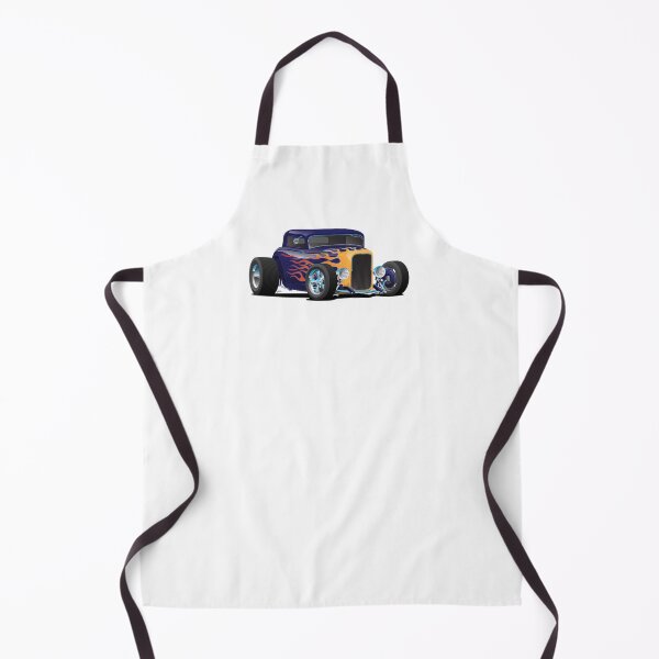 Item preview, Vintage Hot Rod Car with Classic Flames designed and sold by hobrath.