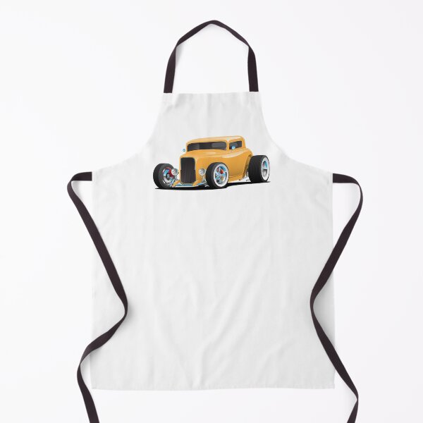 Item preview, Classic American Yellow 32 Hotrod Car Illustration designed and sold by hobrath.