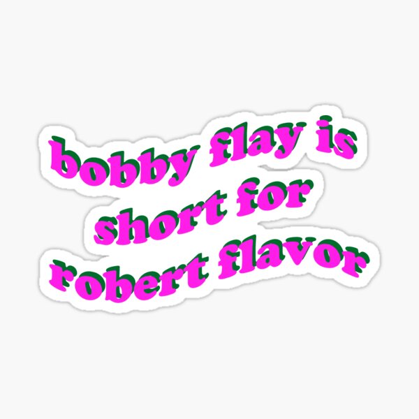 Bobby Flay sticker Sticker