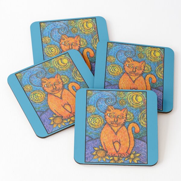 Item preview, Vincent van Cat designed and sold by PaniaBrown.