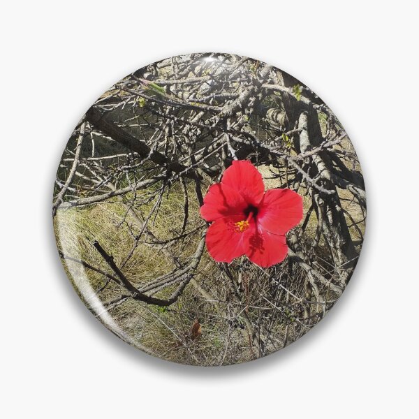 Item preview, Being Alive - Red Hibiscus Flower designed and sold by Anna Lemos.