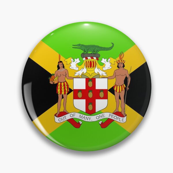 Item preview, Jamaican coat of arms flag designed and sold by AidanMDesigns.