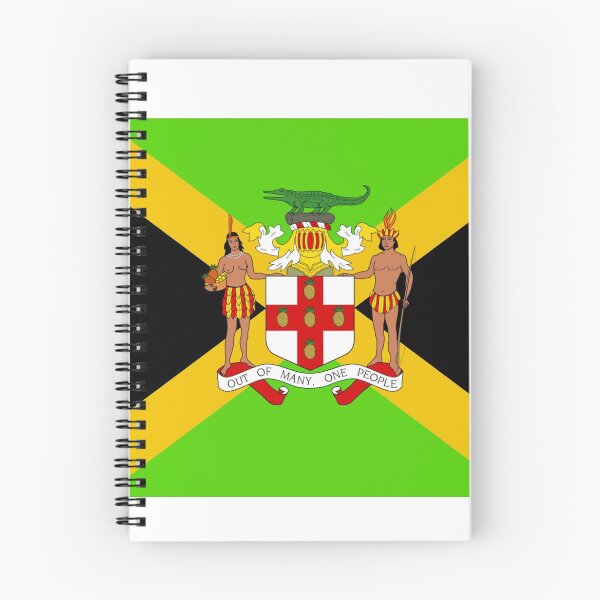 Item preview, Jamaican coat of arms flag designed and sold by AidanMDesigns.