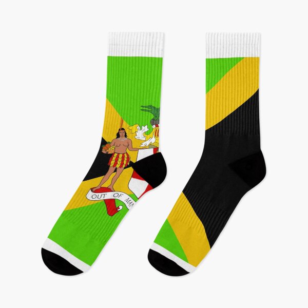 Item preview, Jamaican coat of arms flag designed and sold by AidanMDesigns.