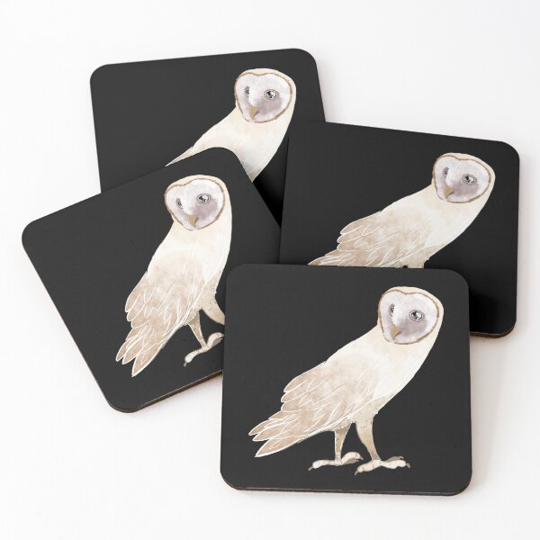 Item preview, Simply beautiful White Barn owl  designed and sold by jasmineberry.