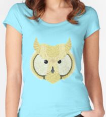 Owl Women's Fitted Scoop T-Shirt