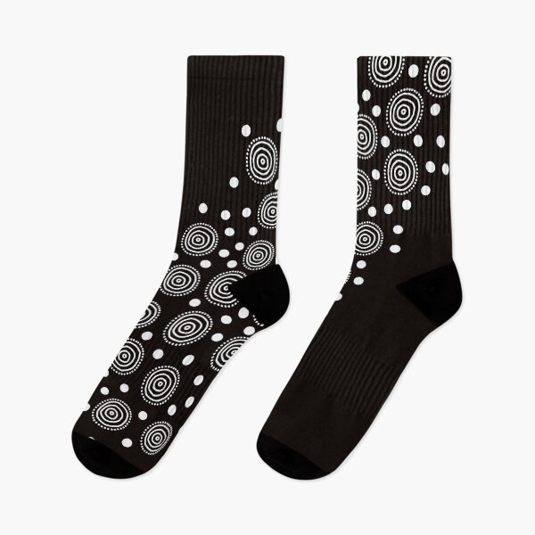 Item preview, Circles in Circles: Black and White designed and sold by Whoopsidoodle.