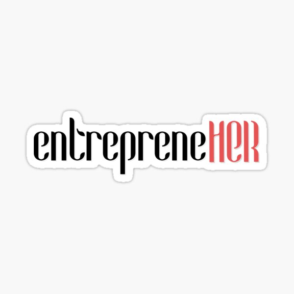Item preview,  entrepreneher - Business Women Quote  designed and sold by Sutra-Lotus-Co.